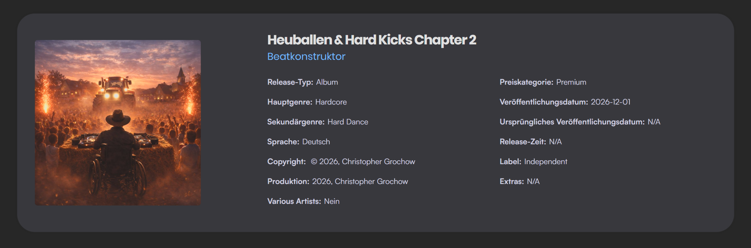 Laufende Veröffentlichungen Dezember 2026