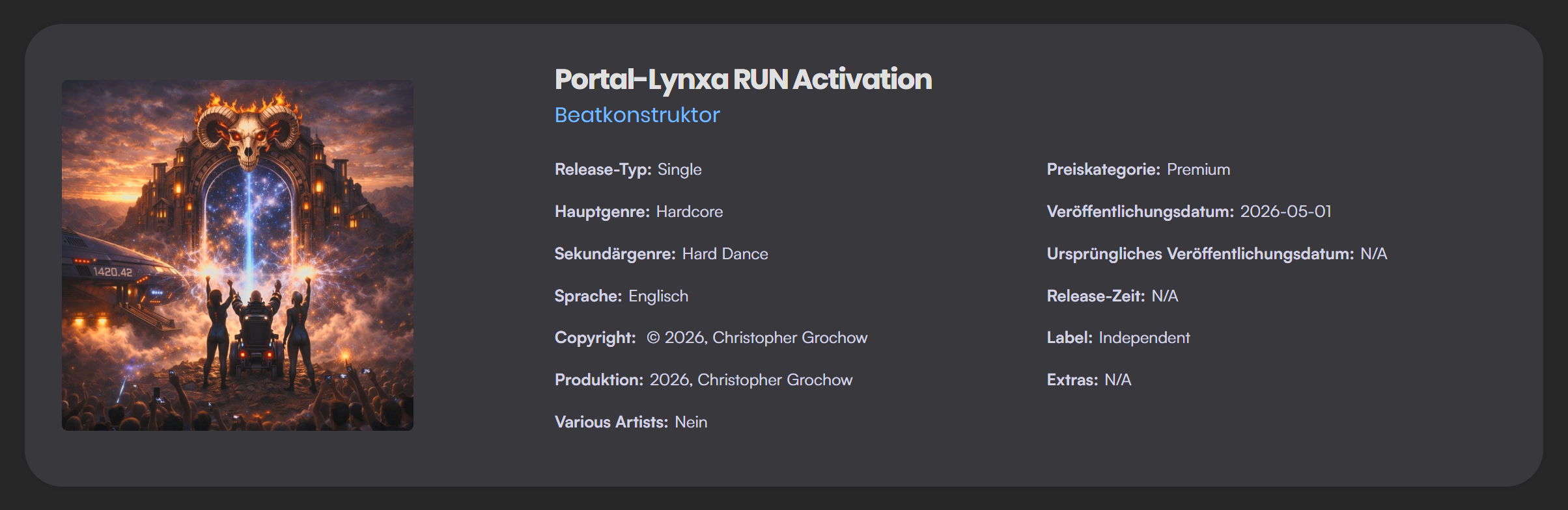 Laufende Veröffentlichungen Mai 2026